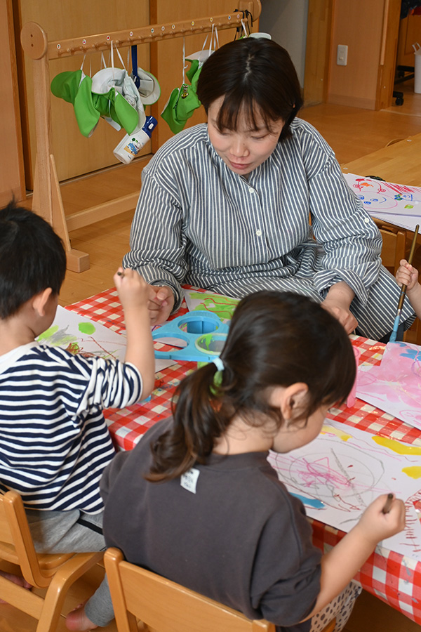 えのぐあそび、おもしろいな